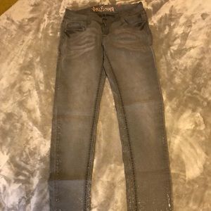 Gray WallFlower Jeans w/ Sparkle